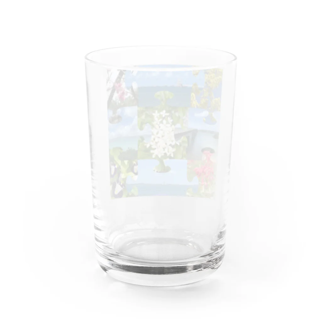 舞七里夜のジグソーパズル Water Glass :back