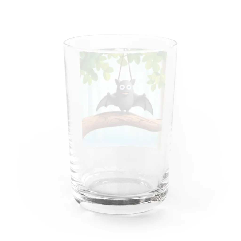 kosaemon3のまだ飛べないバットマン Water Glass :back