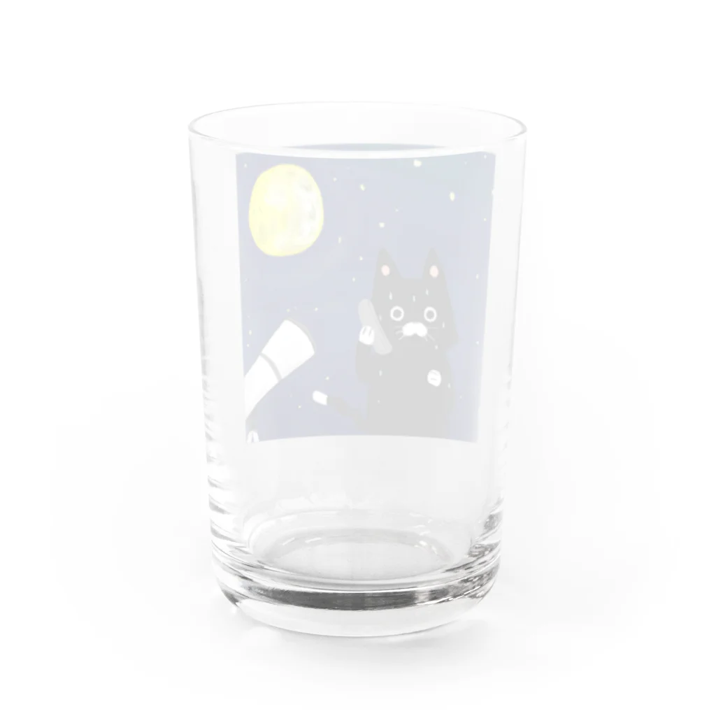 ハナの黒田　月 Water Glass :back