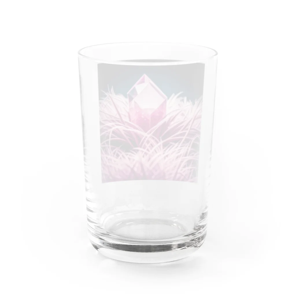 teru8376のピンクサファイア Water Glass :back