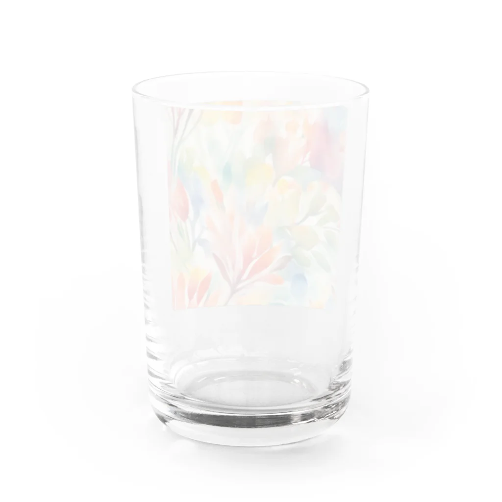 Kagarinのフラワー Water Glass :back