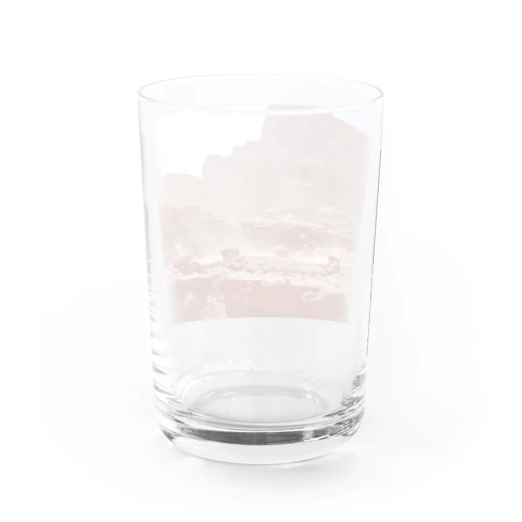 SexyJeepのモアブコレクション　チキンコーナーズ Water Glass :back