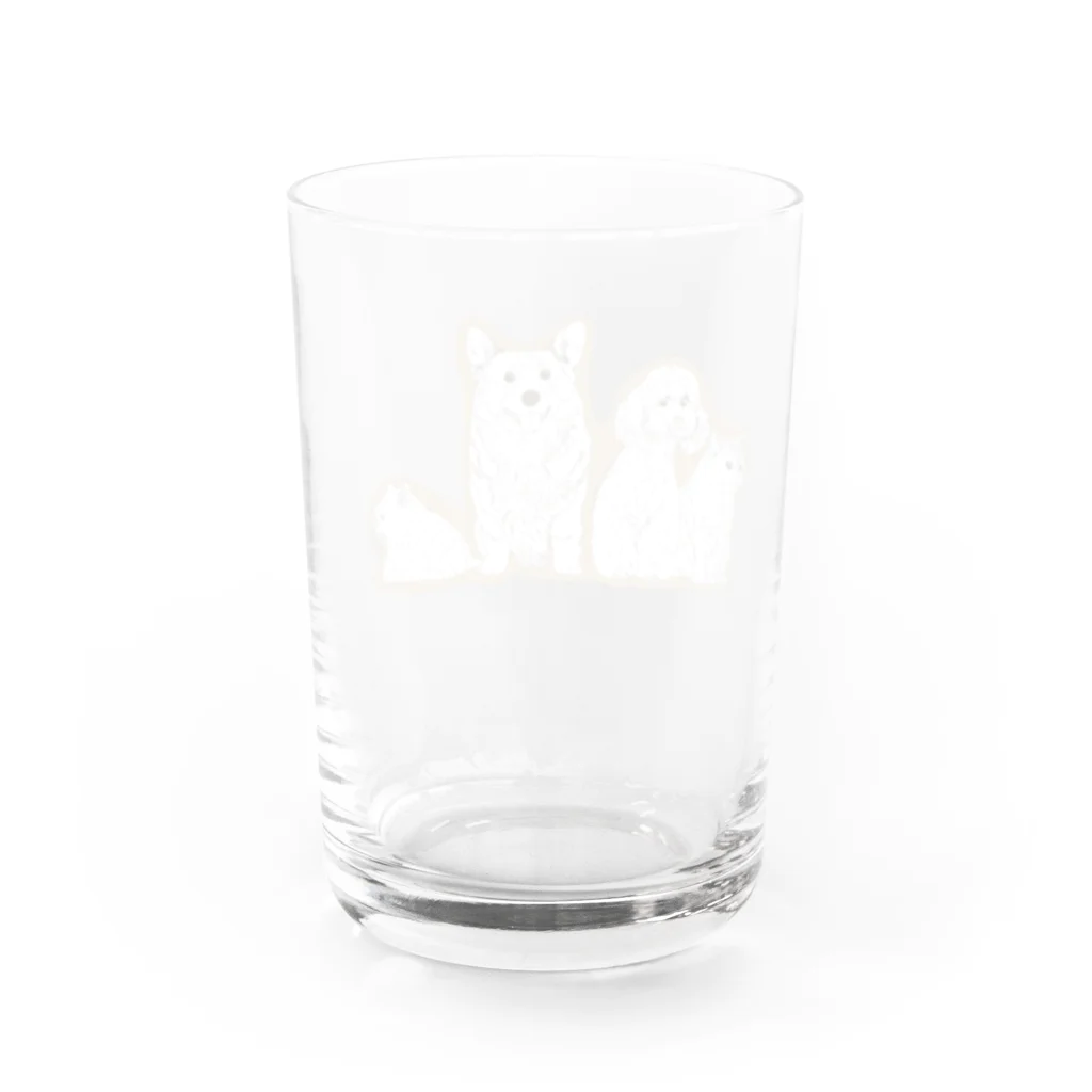 seediftの犬猫 Water Glass :back