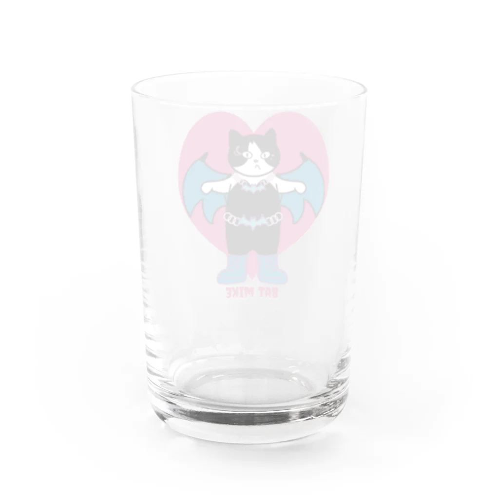 Metime Designs ☆ みぃたいむデザインのBAT MIKE Water Glass :back