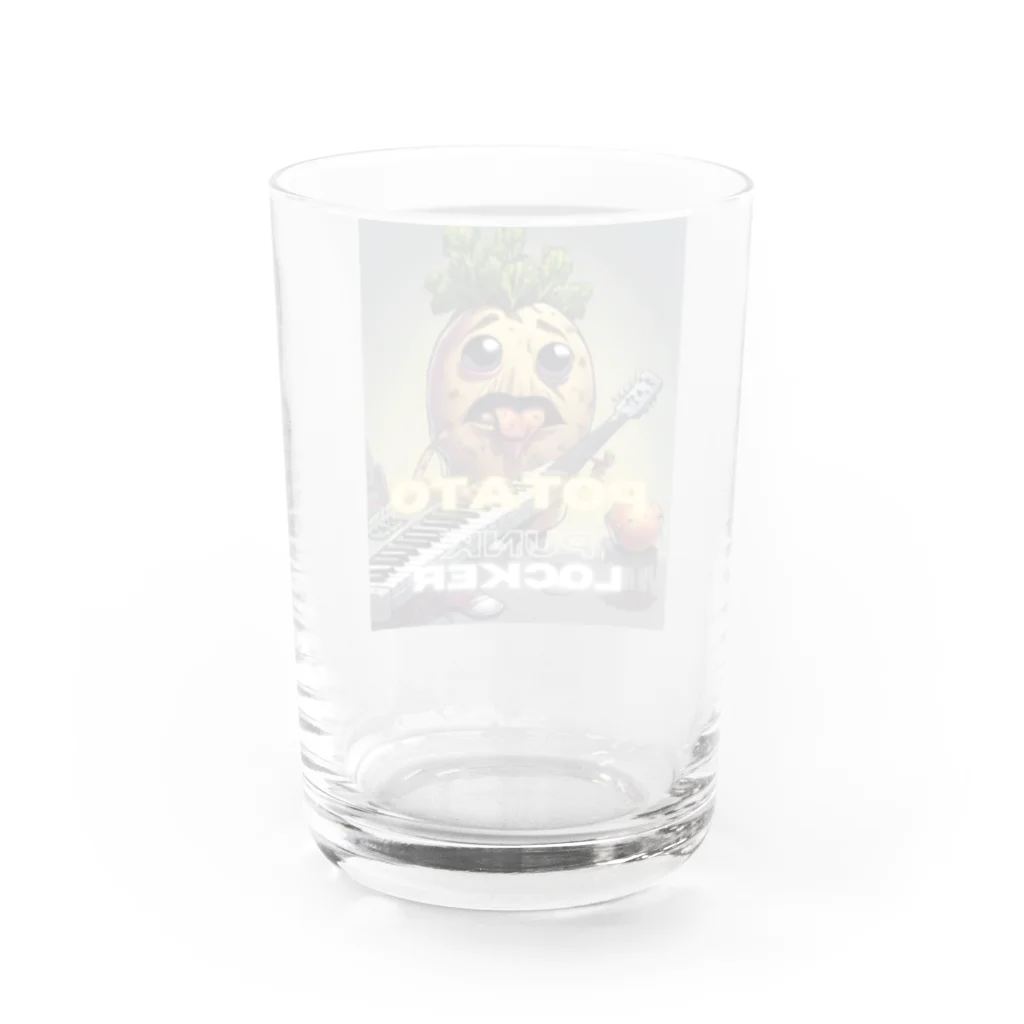 ケマオの店「ZF」の🥔ベジロック「じゃがいもくん」🎸 Water Glass :back