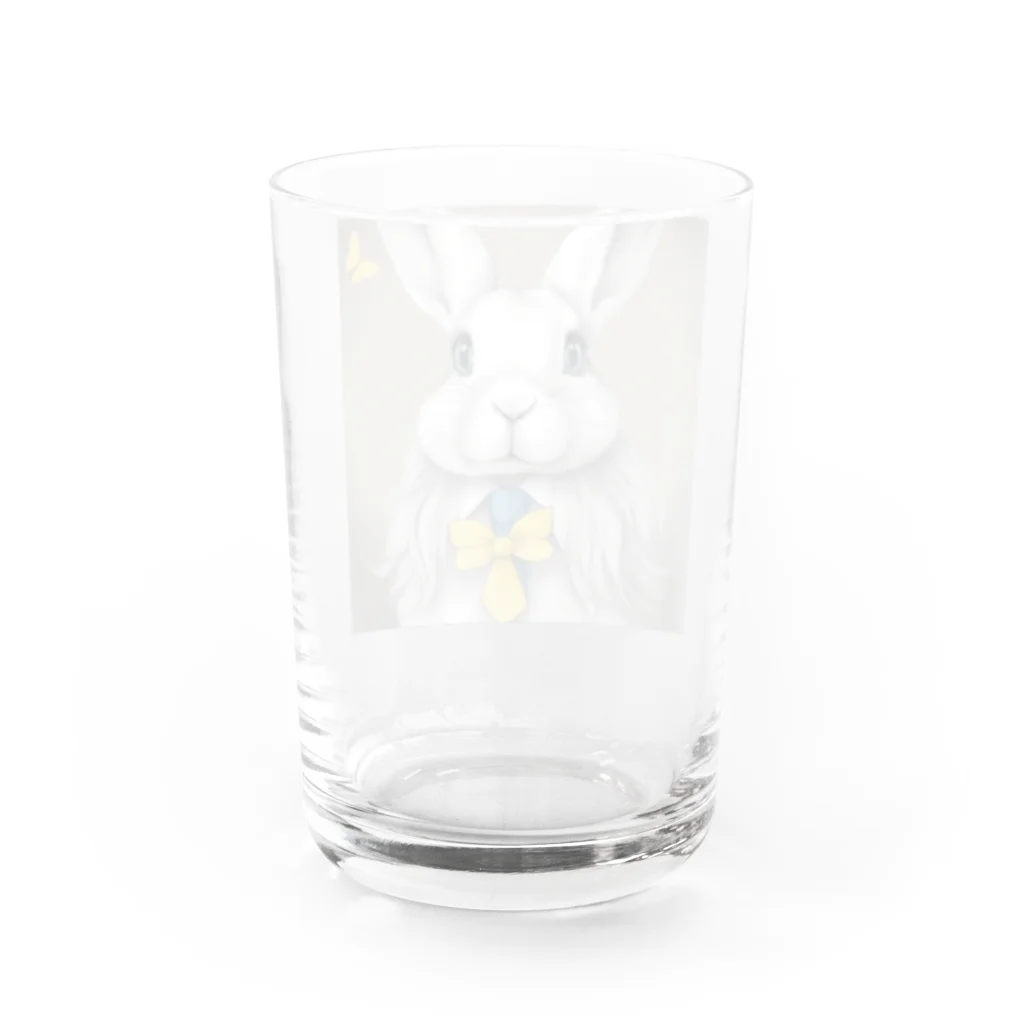 kawachi-sanのラビちゃん Water Glass :back