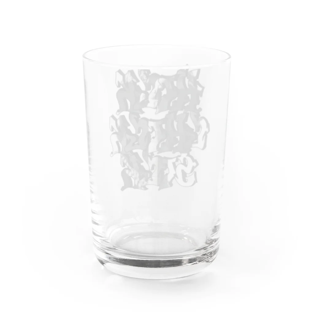 Hick Chick SickのHCS Water Glass :back