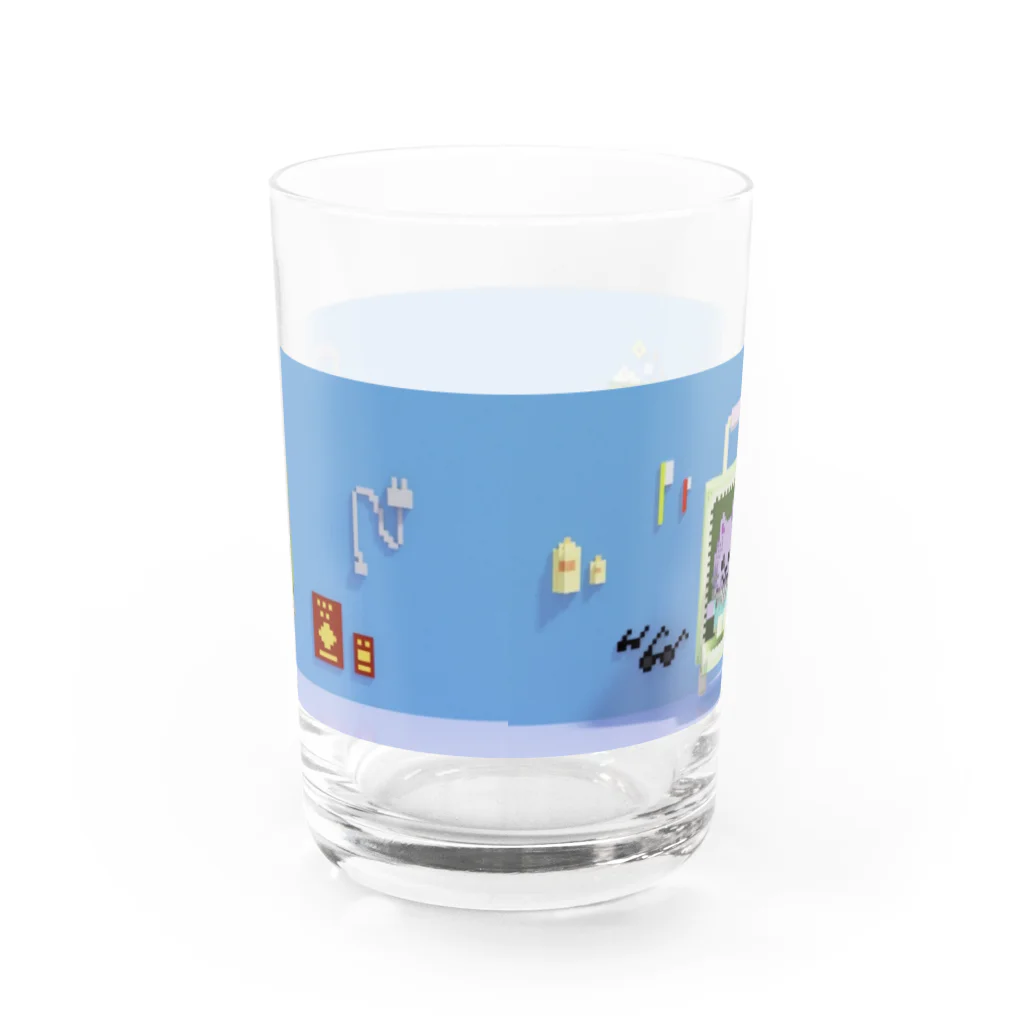 LEOPIYO shopのLEOPIYO キャリーケース Water Glass :back