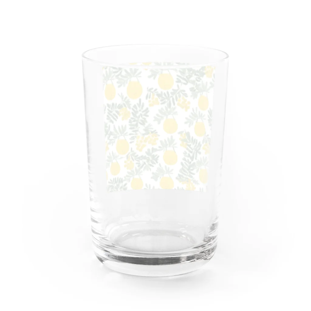 おむすびさん。のミモザっち。 Water Glass :back