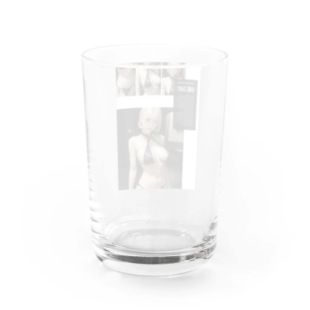 sounya sounyaの美女 図鑑（記念日） Water Glass :back