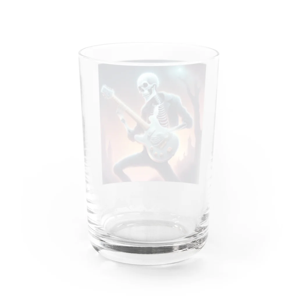 shiduryoの骸骨(エレキギター) Water Glass :back
