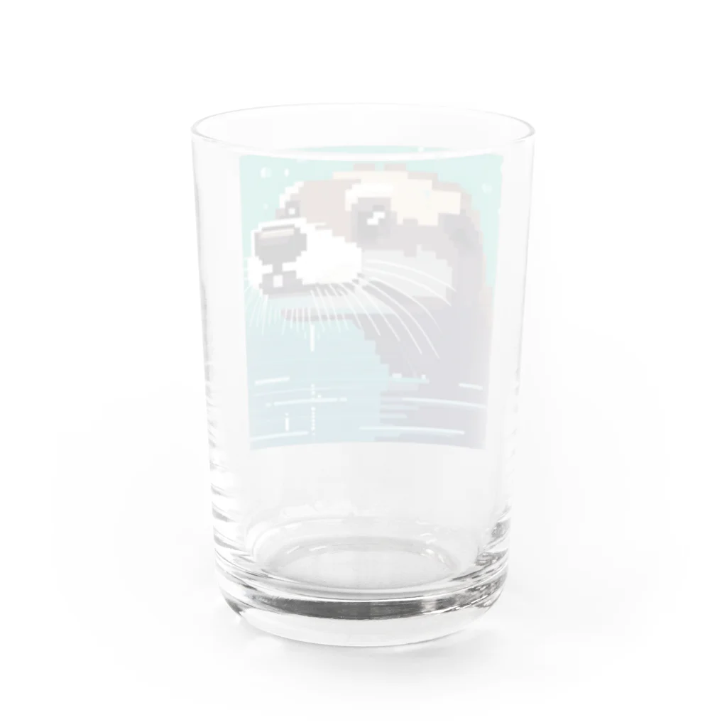 だいすけのカワウソ Water Glass :back