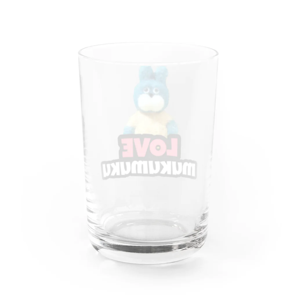 komari mukumuku friendsのネムネムむくむく Water Glass :back