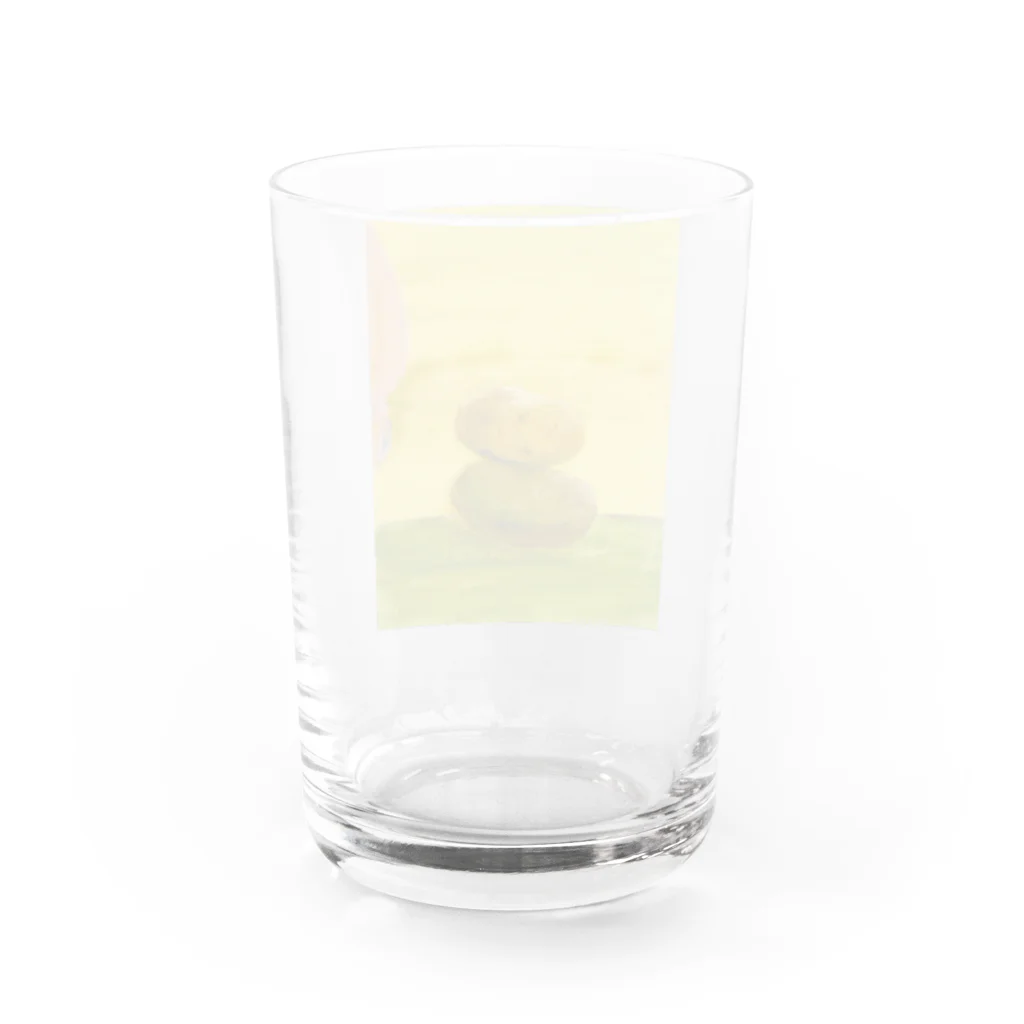 じゃがいもんの在りし日のいも Water Glass :back