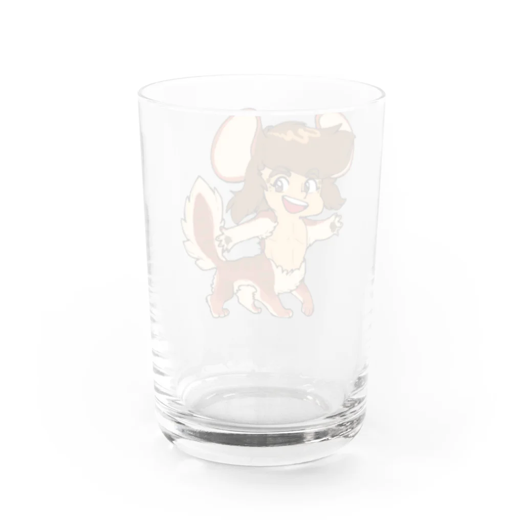 CON_BOXのとん太 Water Glass :back