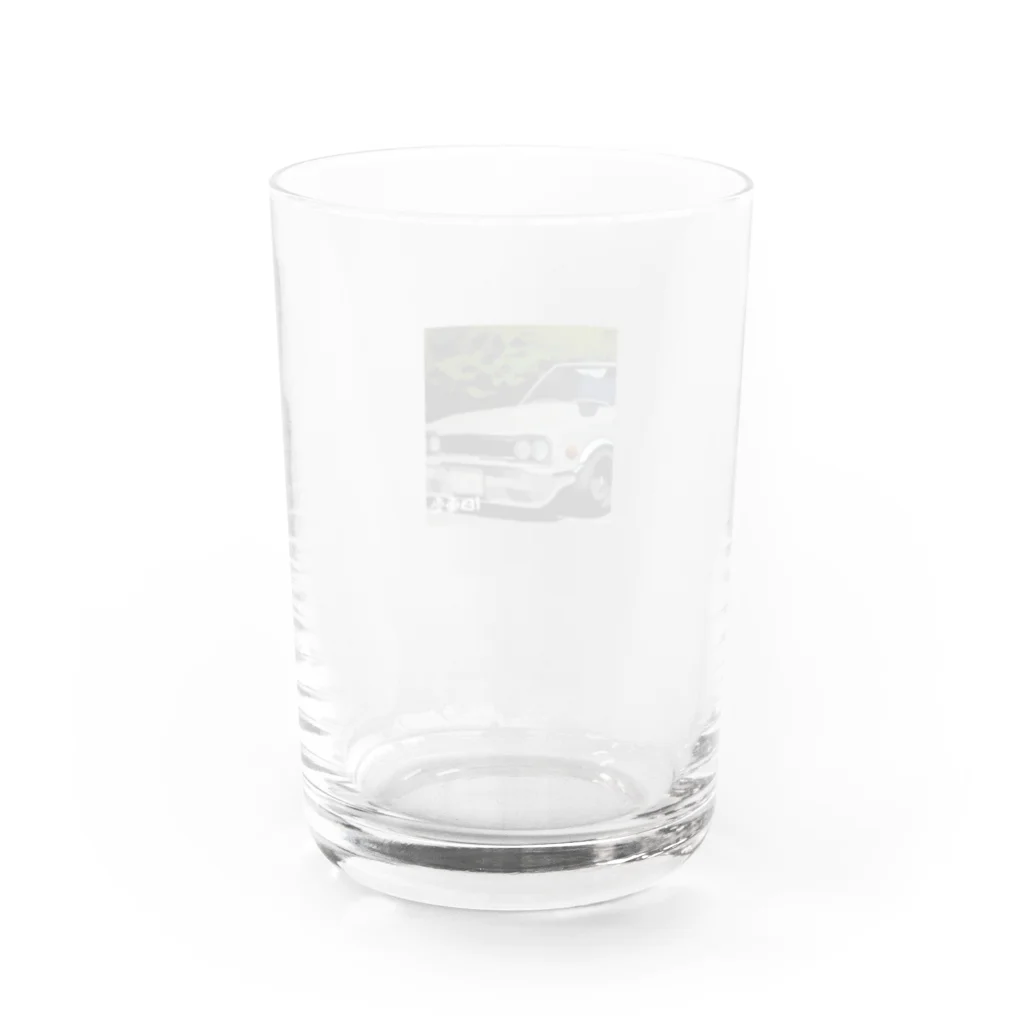 ルーム7Rのかっこいい車シリーズ　ハコスカっぽい Water Glass :back