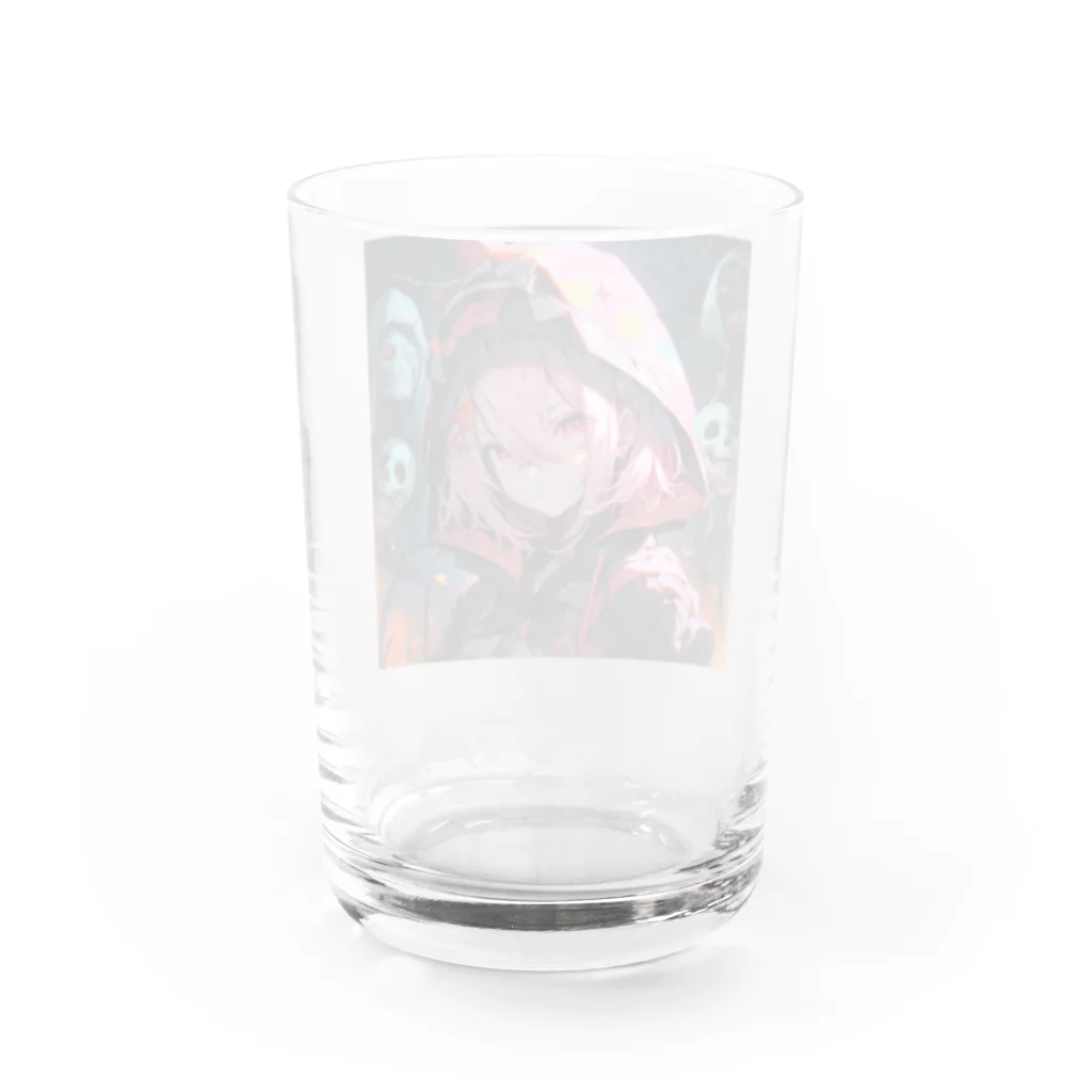 ぶーたんのハロウィン２ Water Glass :back