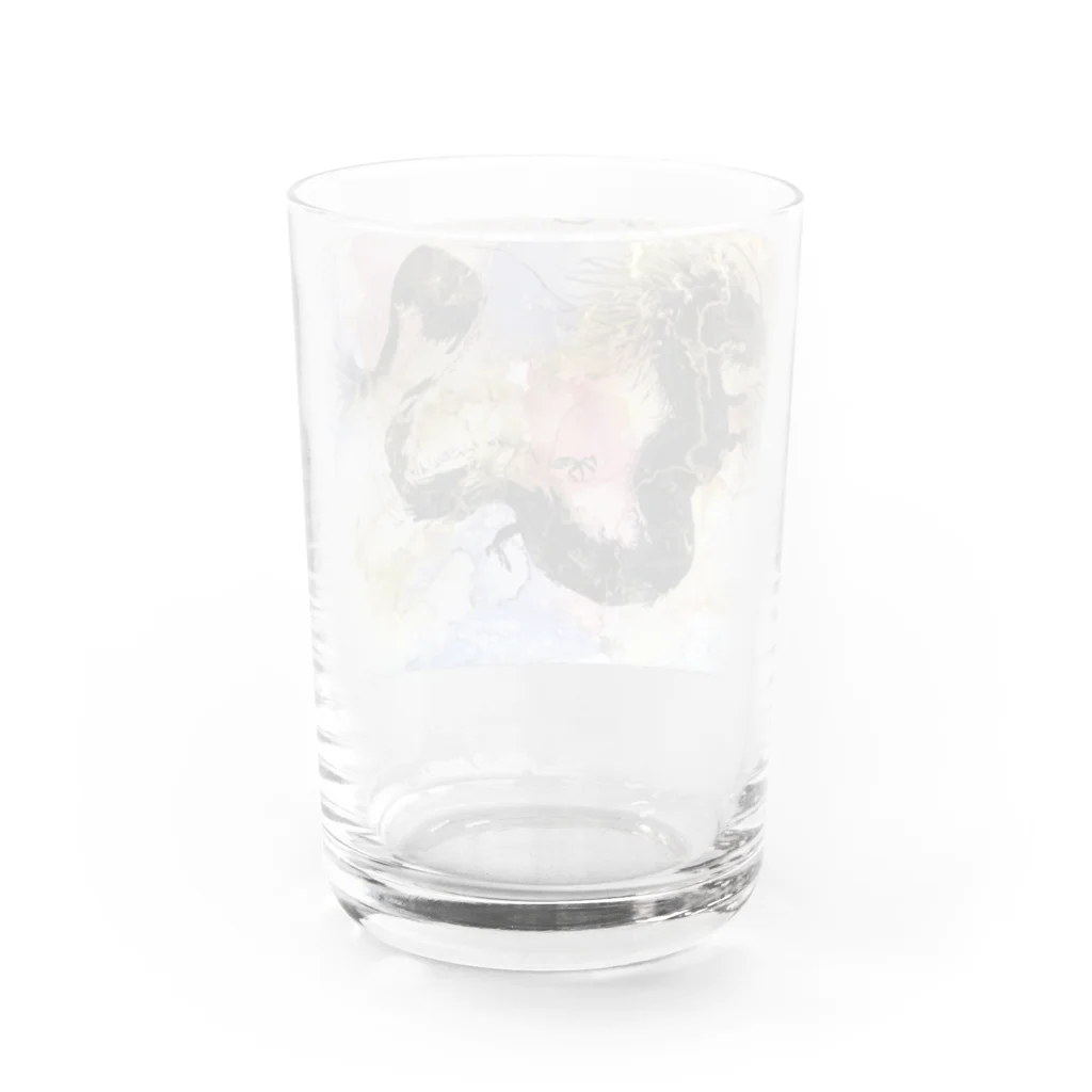 みゆ左衛門の幻想龍 Water Glass :back