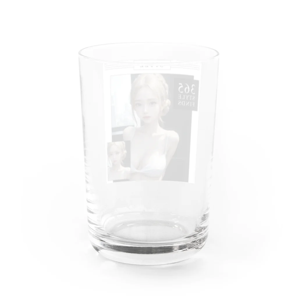 sounya sounyaの美女 図鑑（期待） Water Glass :back