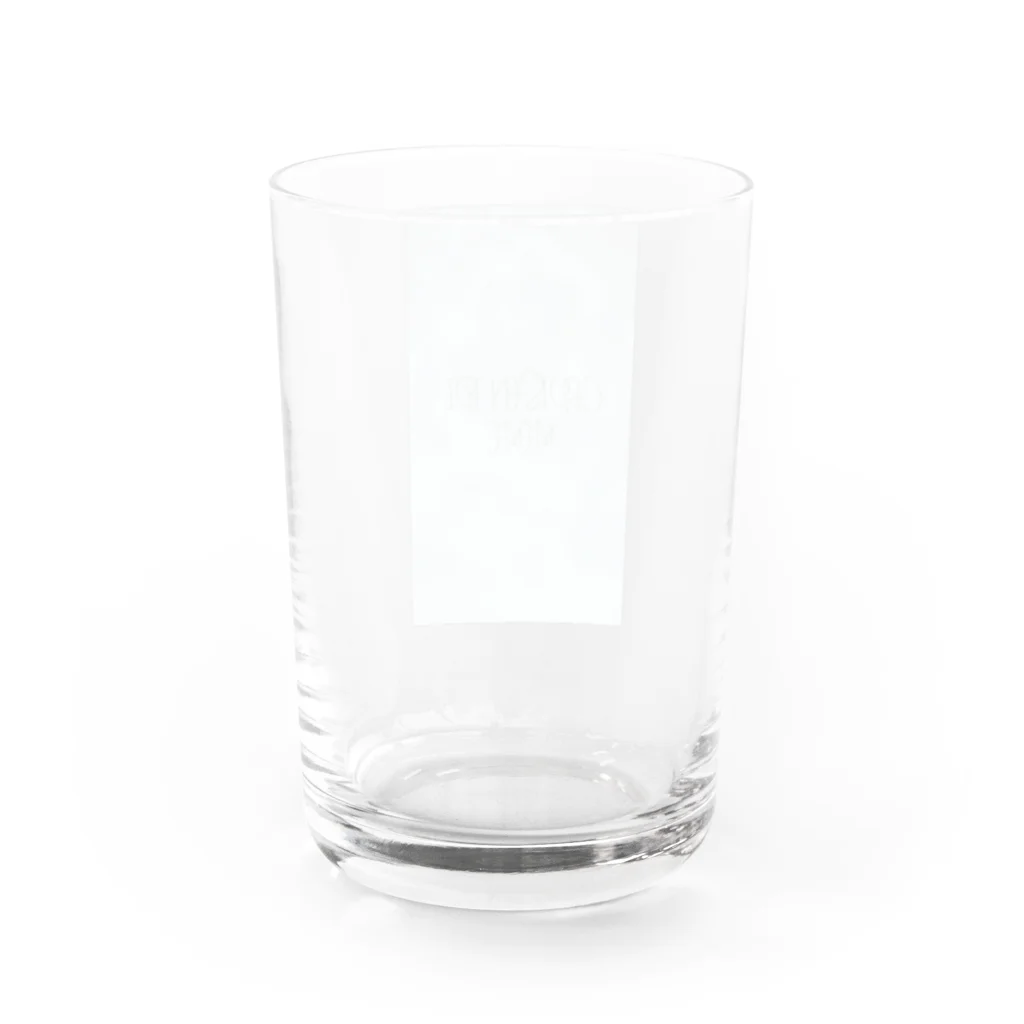 zillのフランス語だから恥ずかしくないポジティブメッセージ Water Glass :back