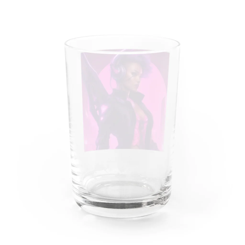 ぽてとのレオナ Water Glass :back