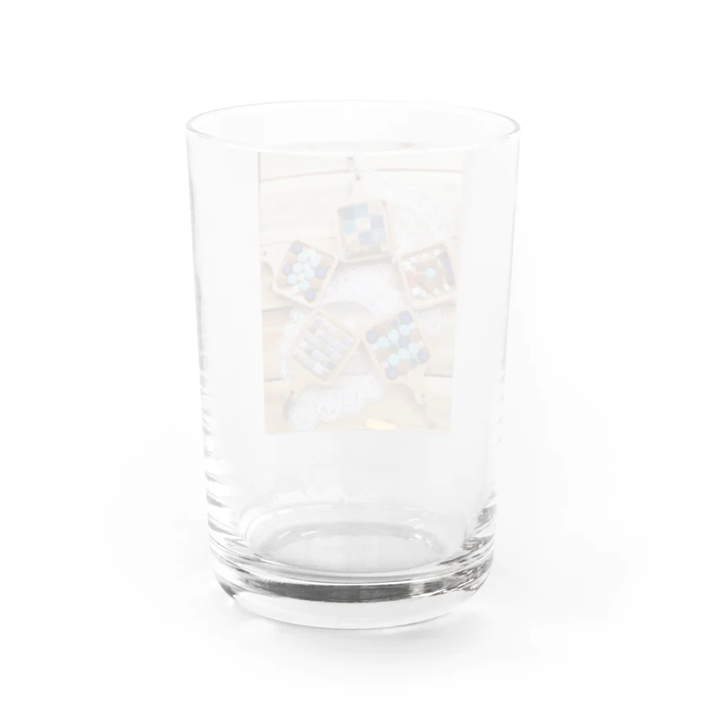 onegoodsのタイルのコースター Water Glass :back
