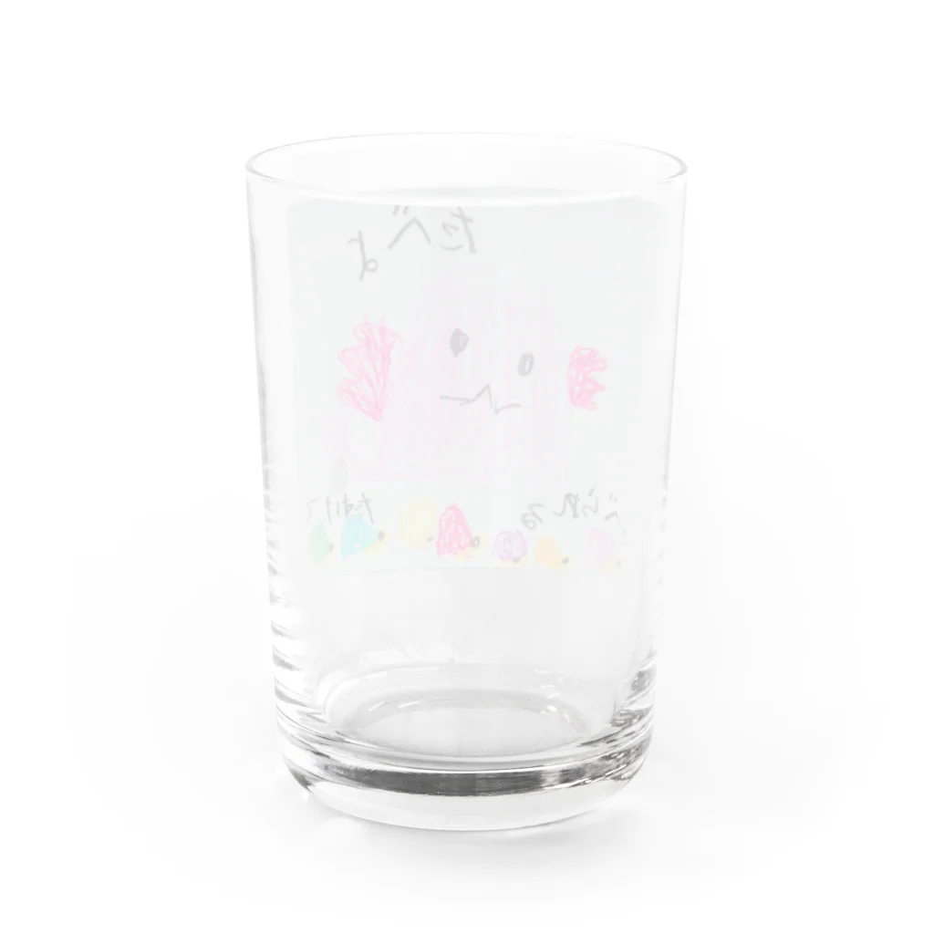 niconico shopのらくがきうーぱーちゃん Water Glass :back