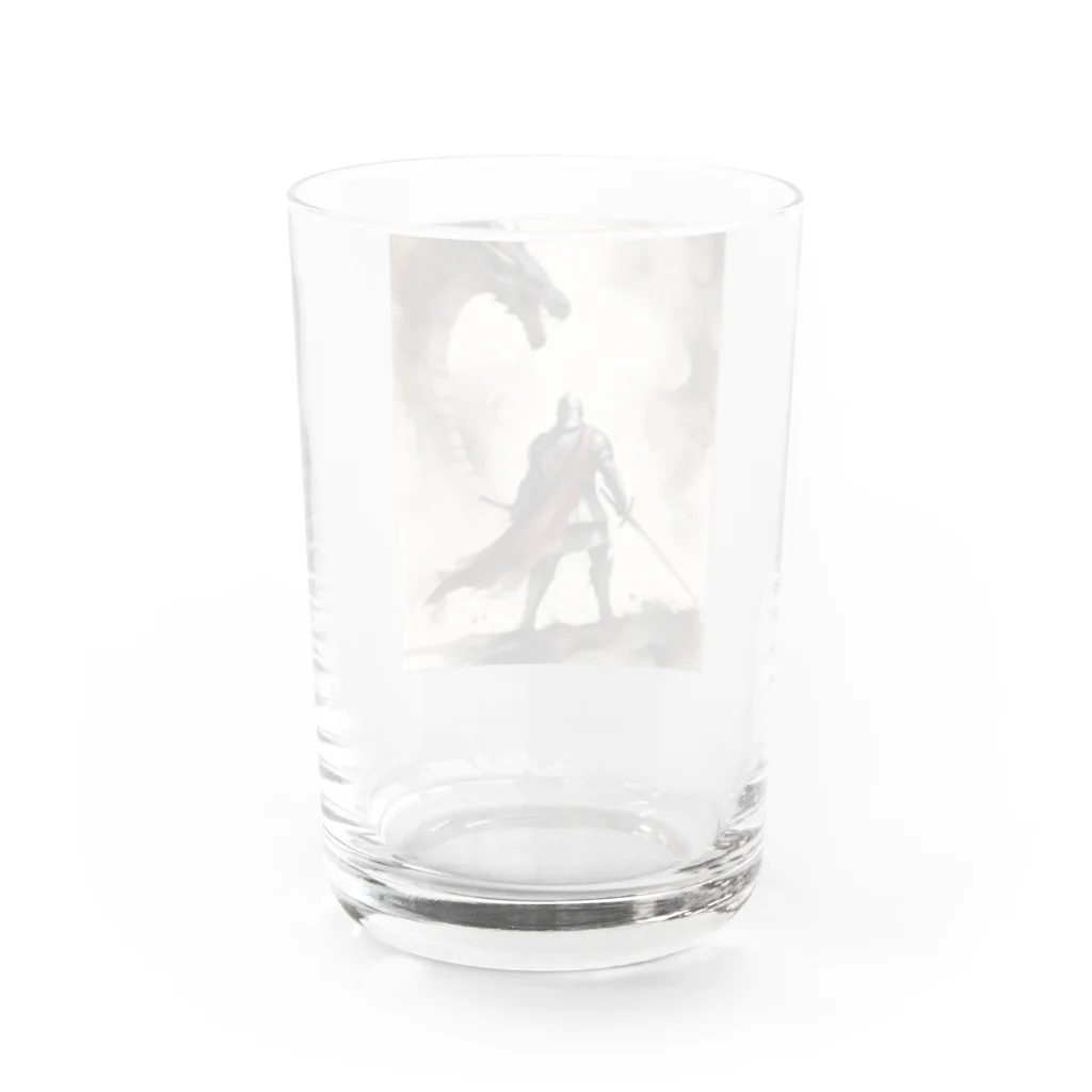 osaruna7741の対峙 Water Glass :back