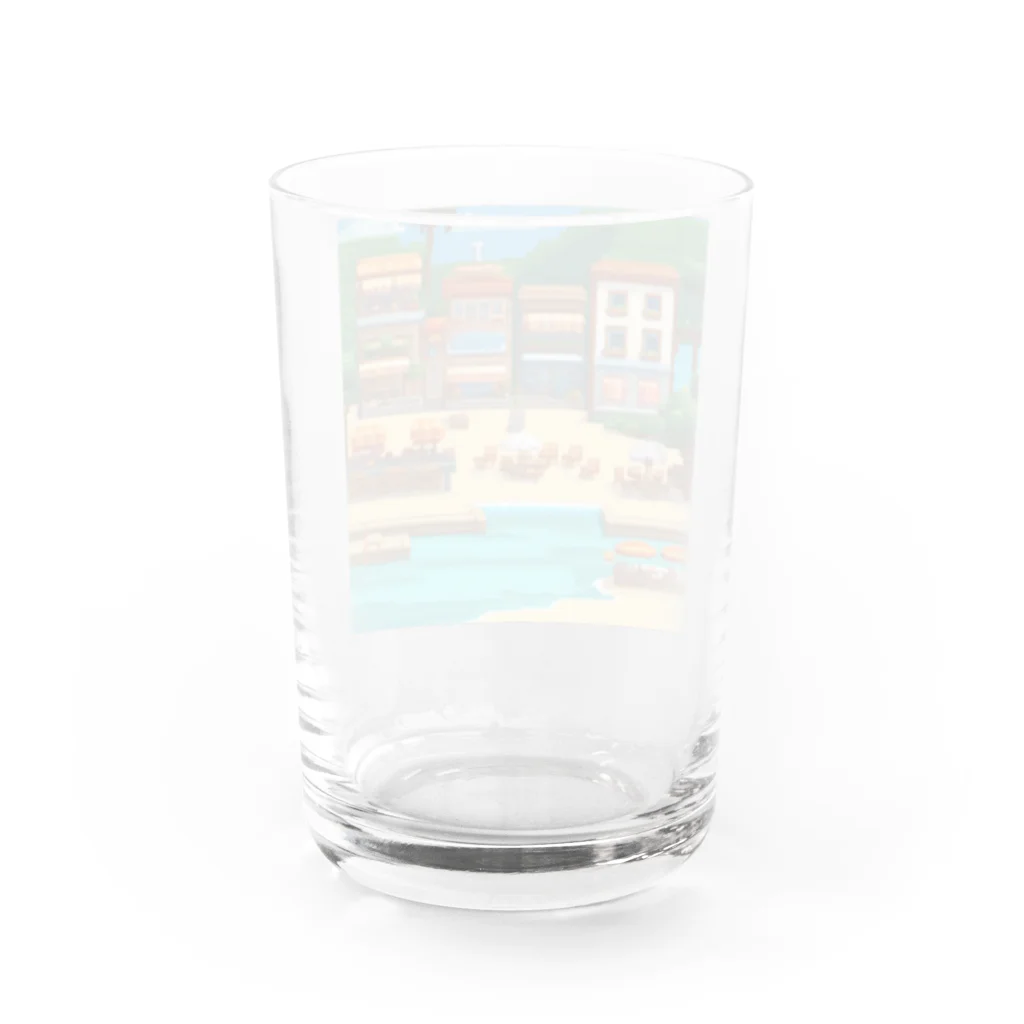 だいすけの海のリゾート Water Glass :back