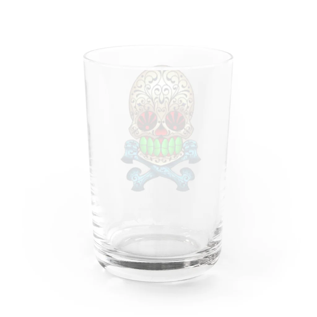 Hinakagoのメキシカンスカル Water Glass :back