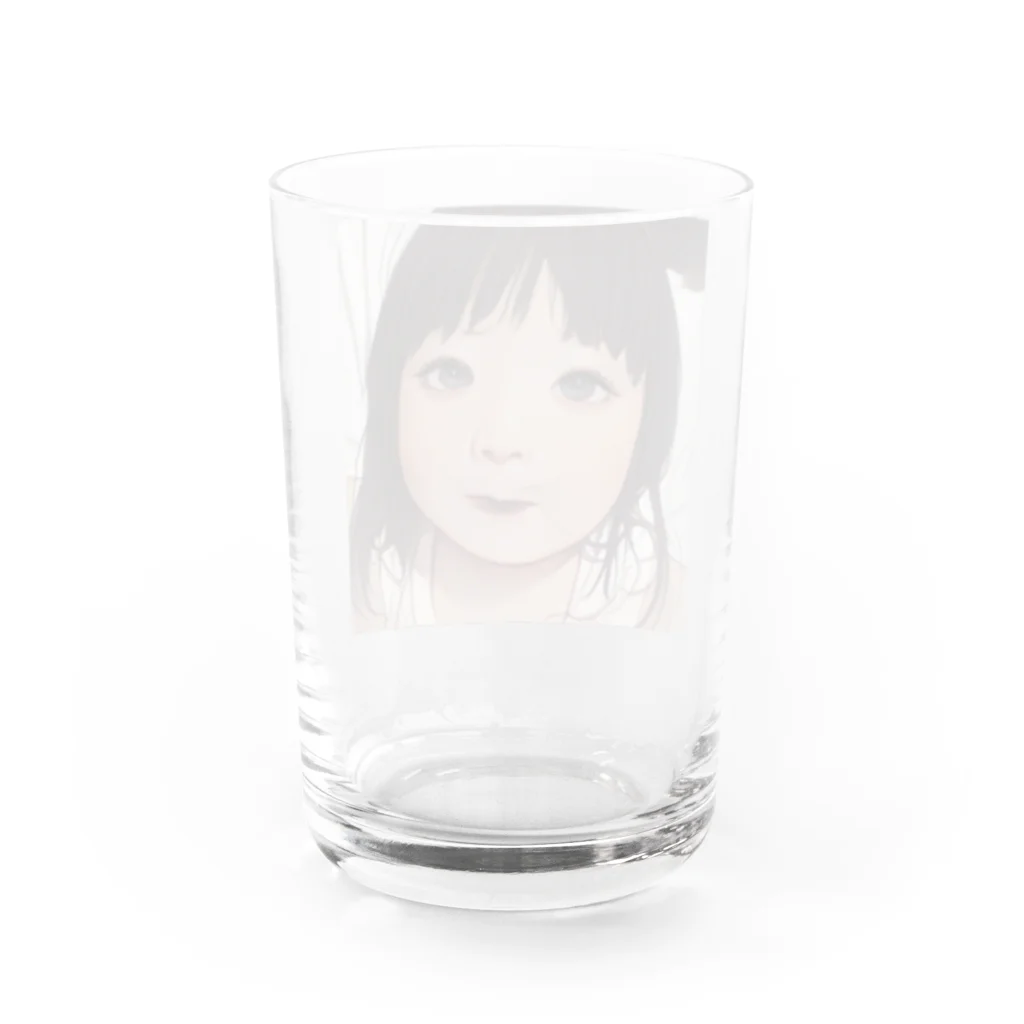 あずさの変顔？ Water Glass :back