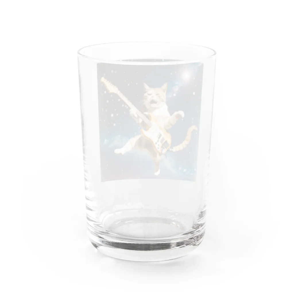 kudari_ryoのジミ・ニャンドリックス Water Glass :back