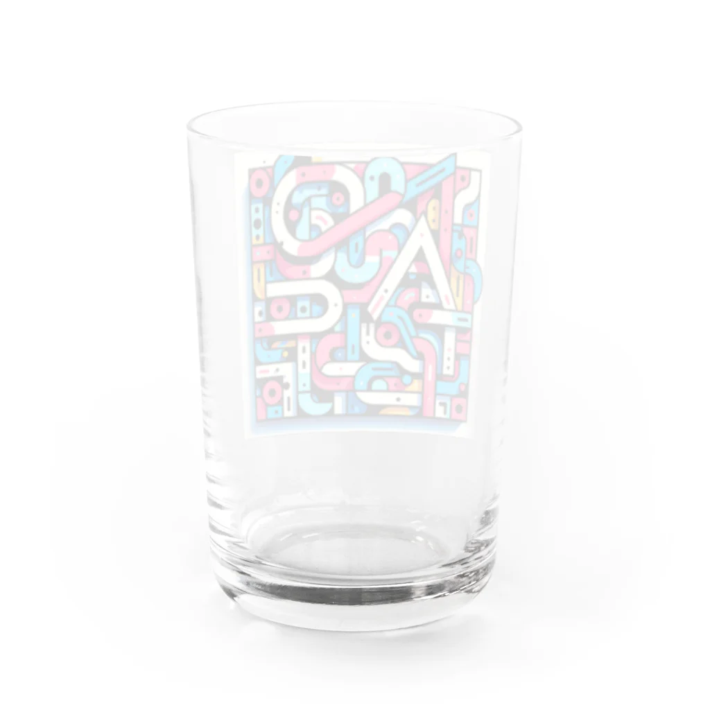 HYYstoreのABSTRACT Water Glass :back