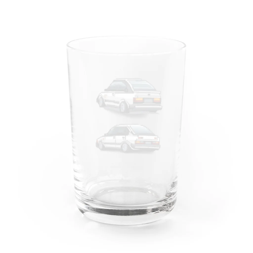 maindsatohの昭和平成のスポーツカー４ Water Glass :back