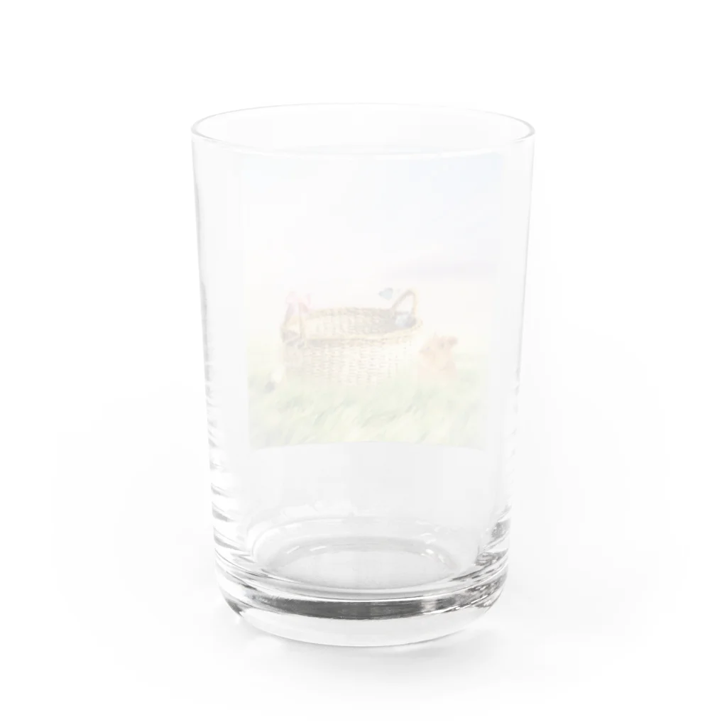 すみれのファンタジー Water Glass :back