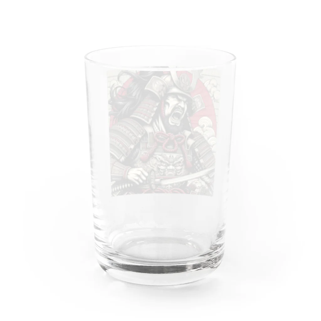 ROCKSWEBの武将 Water Glass :back