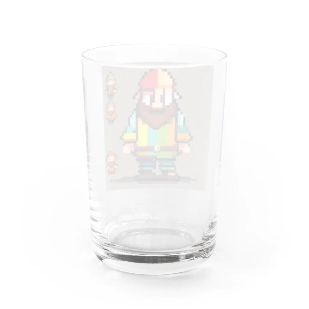 ポジパレード 🎉のドワーフディグ ⛏️ Water Glass :back