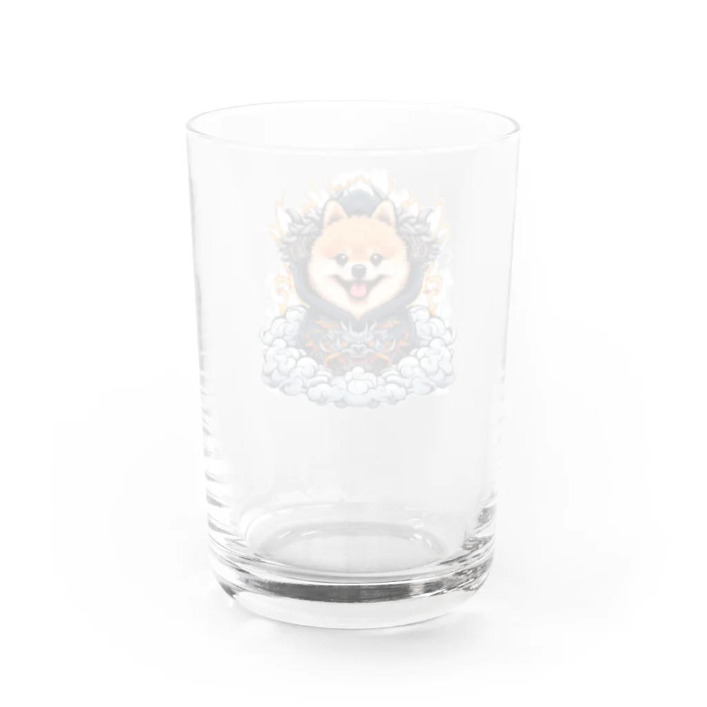 Pom-Dog'sのポメドラゴン Water Glass :back