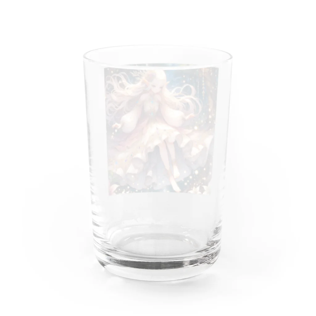 Sesilionの星の精霊の夜舞 Dance of the Star Spirit Water Glass :back