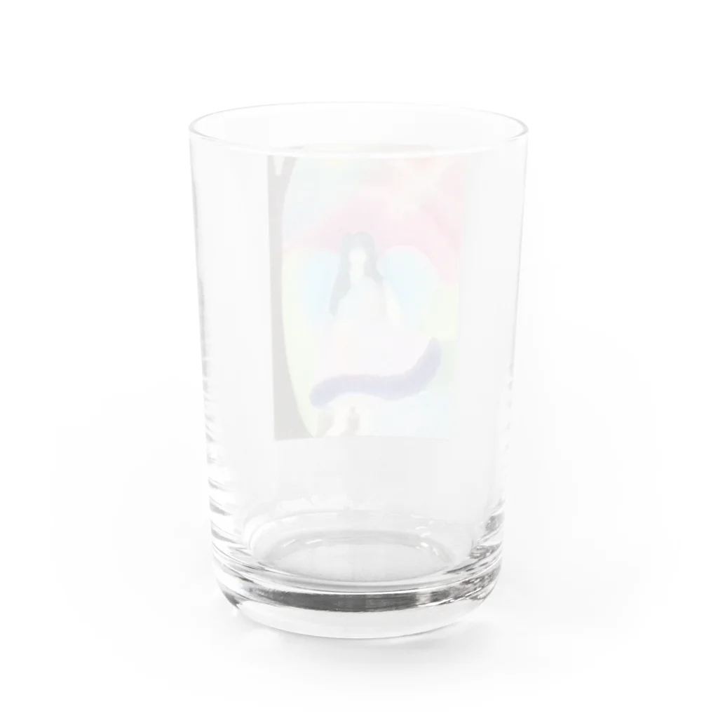 キキとココからの夜明けのエンジェル  Water Glass :back