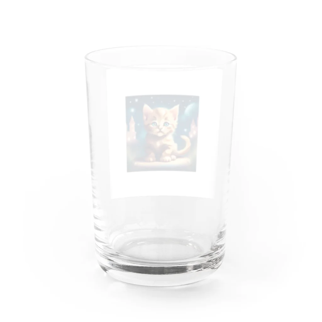 hiropon0712の可愛い子猫 Water Glass :back