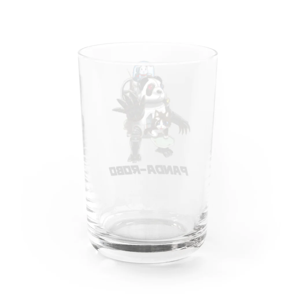 もっち（mocchi）のパンダーロボット Water Glass :back