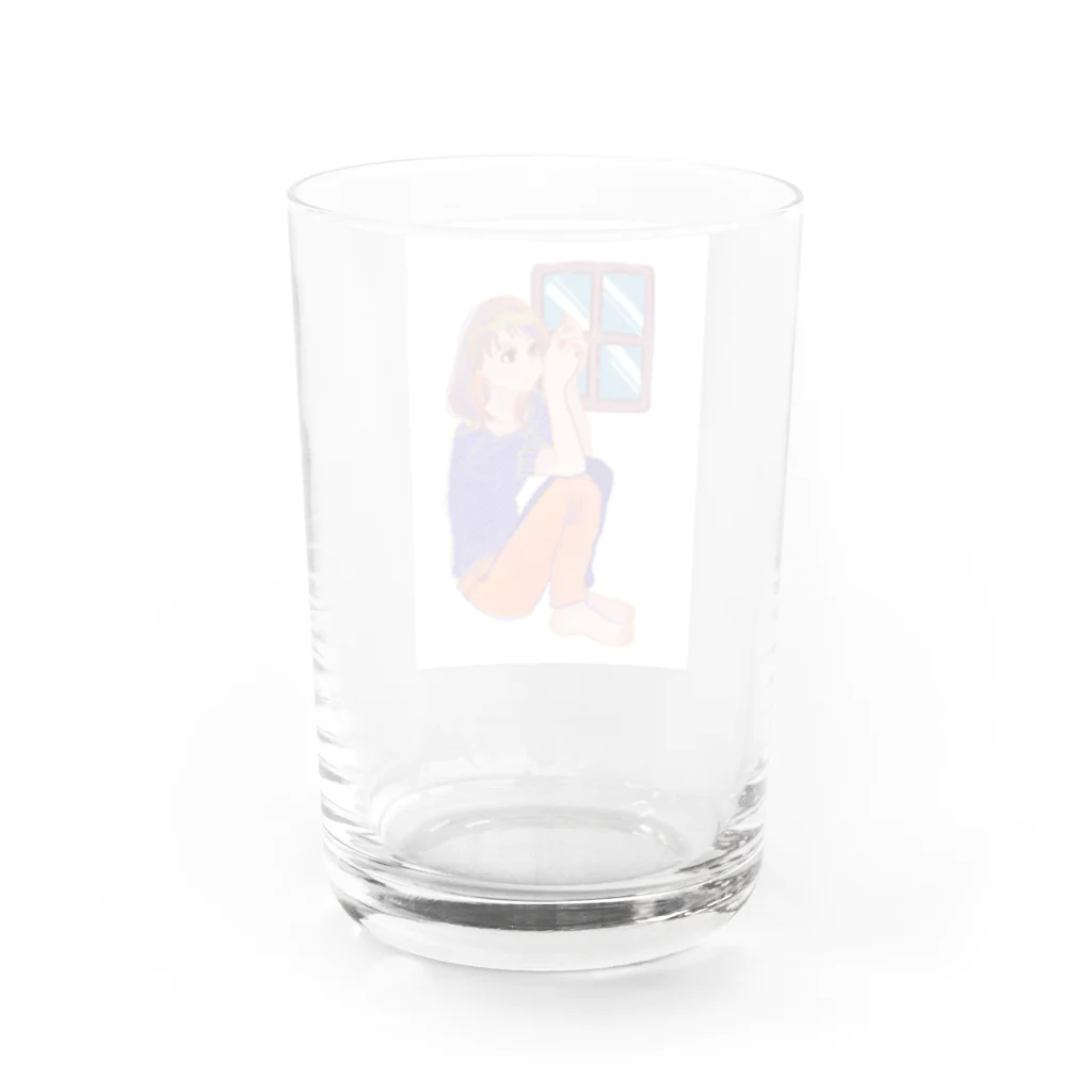 kashika art&designの物憂げにたゆたう Water Glass :back