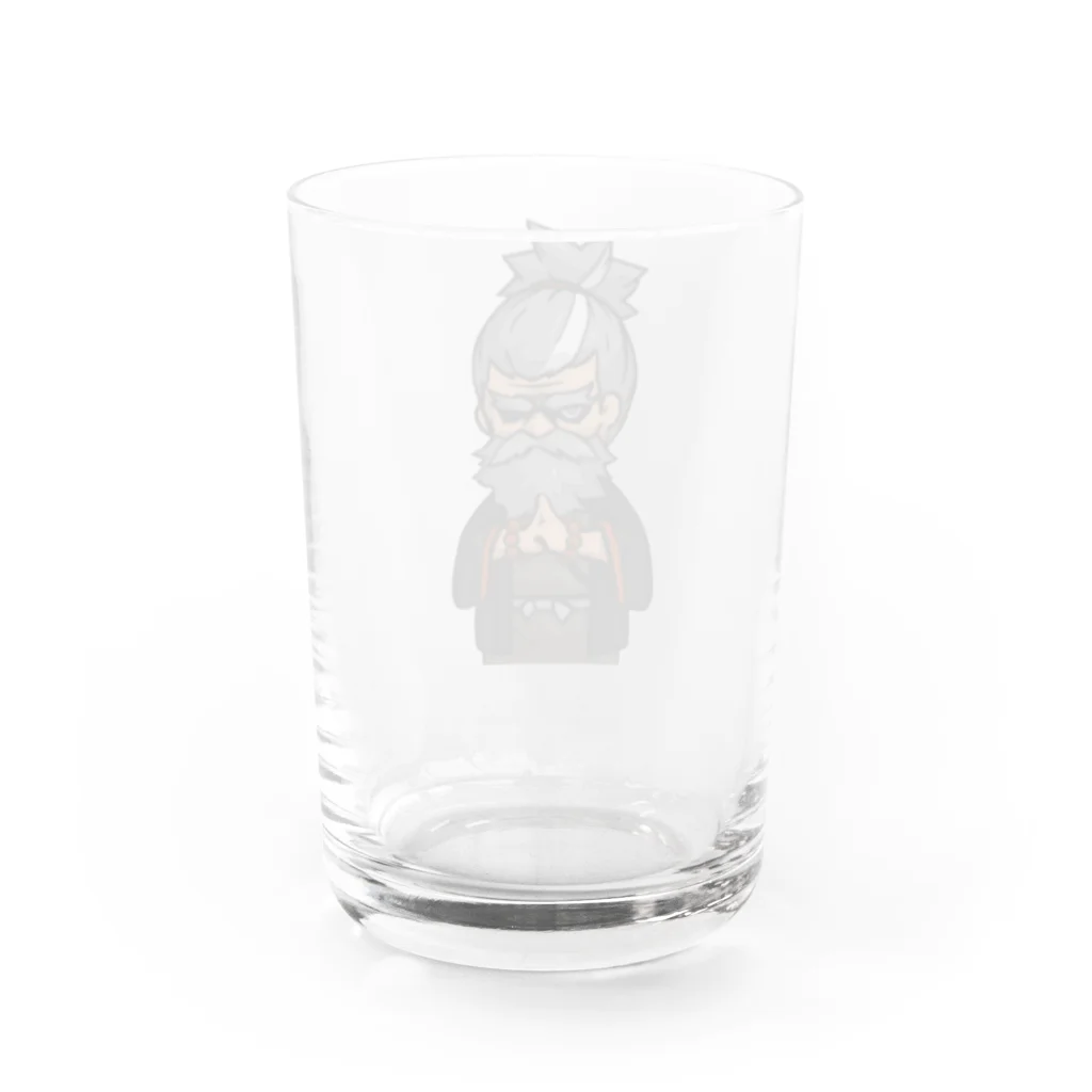 みたらし団子のふたたまちゃんの岩爺（がんじい） Water Glass :back