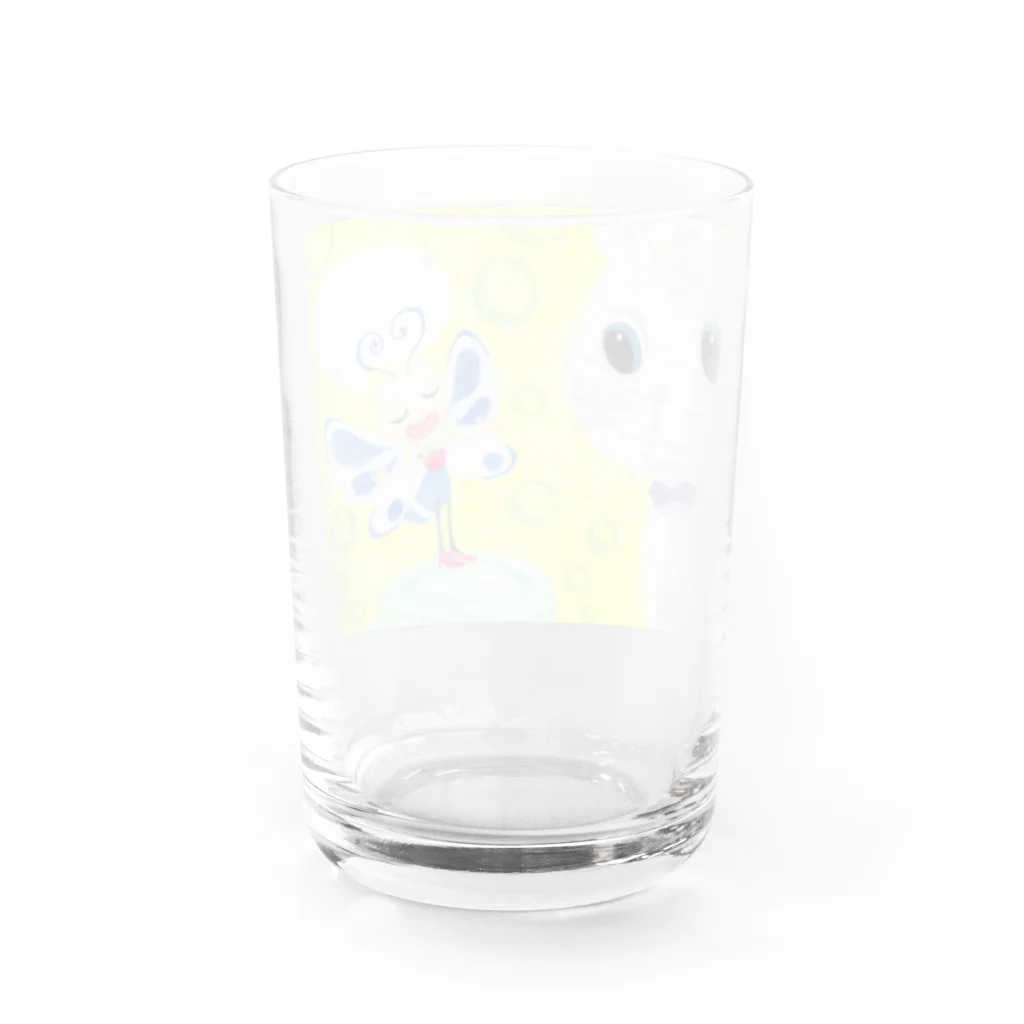 つぎのラムネの上で Water Glass :back