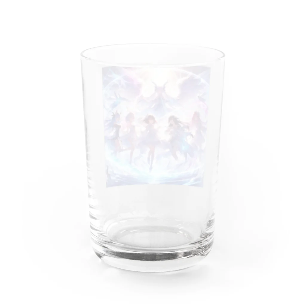 anazawaの白き翼、黒き翼。その手に抱くは愛しの君! Water Glass :back