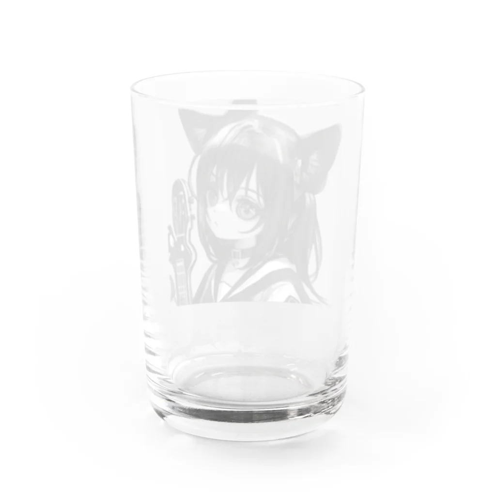 チワワ愛好家ショップのチワワ・ブギ！熱狂のリズム Water Glass :back