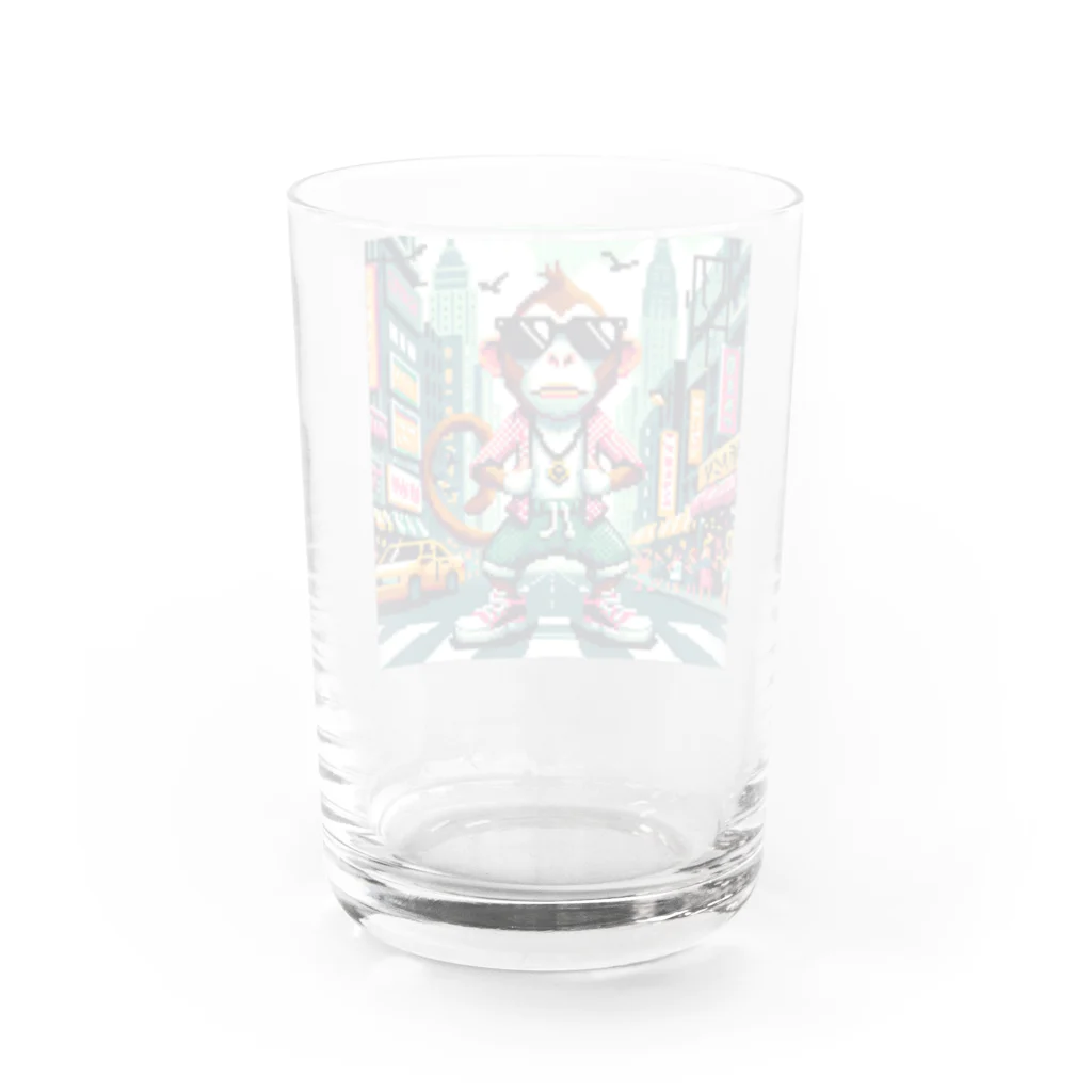 active-msk2のバッドアスファンキーモンキー Water Glass :back