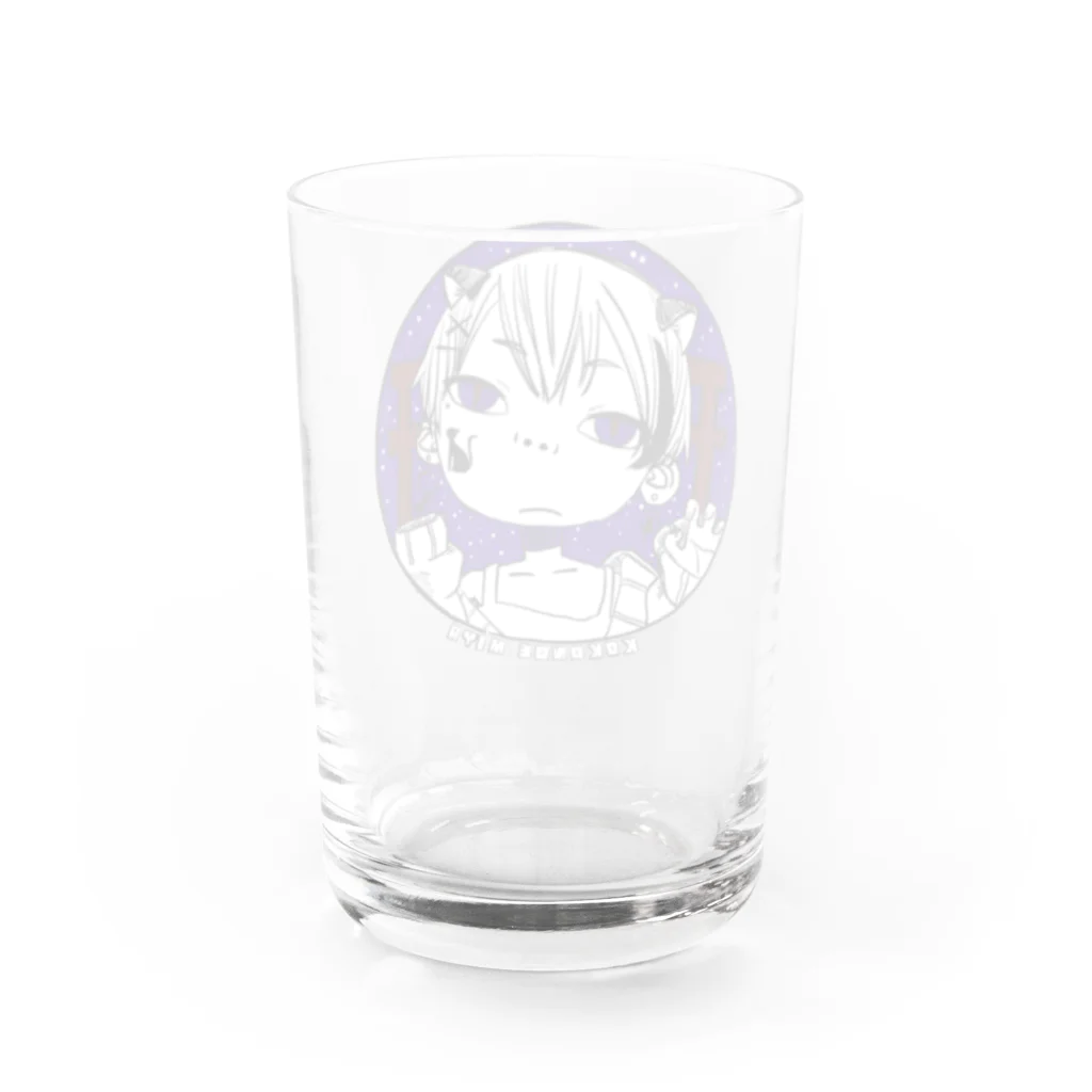 B×4の九重みや Water Glass :back