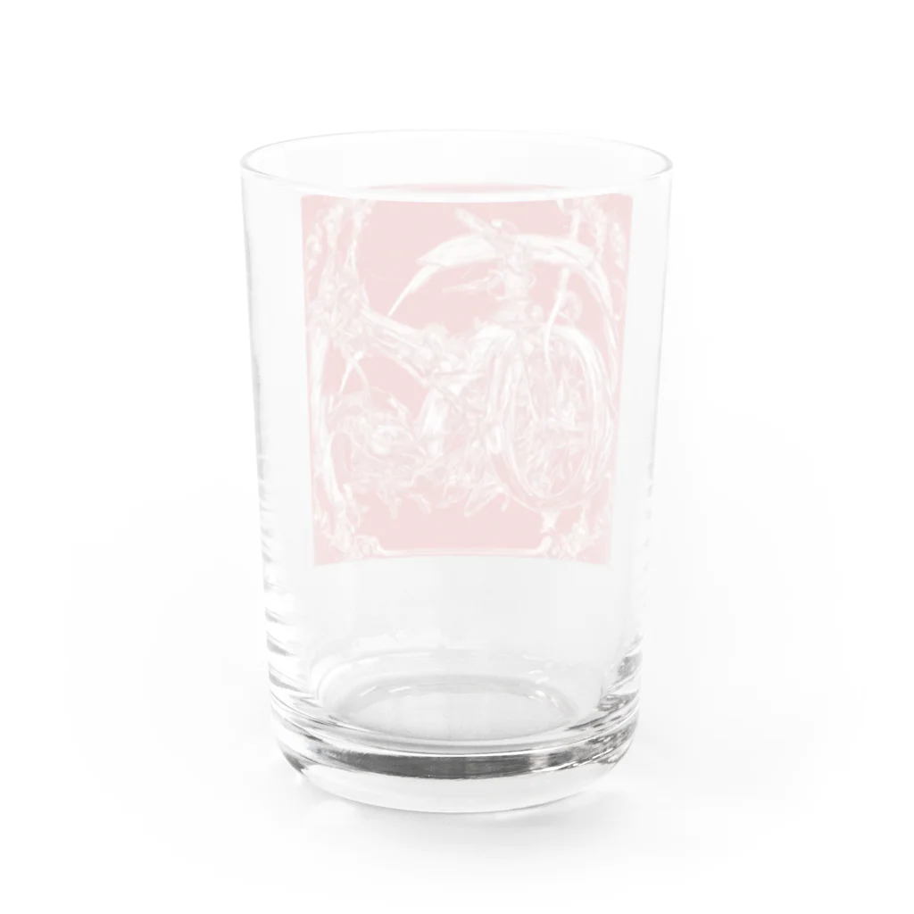 Critical_wingの赤の怪物 Water Glass :back